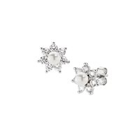 Boucles d'oreilles Amen Femme in Argent ORMAPEBBBZ3 - ORMAPEBBBZ3